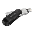 SanDisk SDIX60N-128G-AN6NE USB flash drive 128 GB USB Type-A / Lightning 3.2 Gen 1 (3.1 Gen 1) Black, Silver