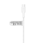 Belkin CAC004FQ1.5MWH USB cable USB 2.0 59.1" (1.5 m) USB C 2 x USB C 0.48 Gbit/s 140 W White