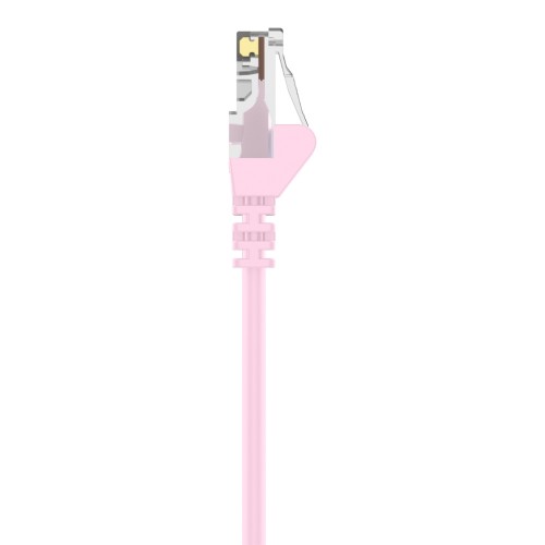 Belkin A3L980-02-PNK-S networking cable Pink 23.6" (0.6 m) Cat6 U/UTP (UTP)