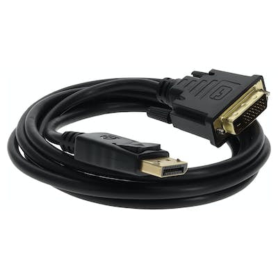 AddOn Networks DISPLAYPORT2DVI3M video cable adapter 118.1" (3 m) DisplayPort DVI-D Black