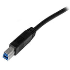 StarTech.com USB3CAB2M USB cable USB 3.2 Gen 1 (3.1 Gen 1) 78.7" (2 m) USB A USB B 5 Gbit/s Black