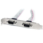 StarTech.com 2 IDC - 2 DB-9, F/M 2 x DB-9 2 x IDC Silver, White