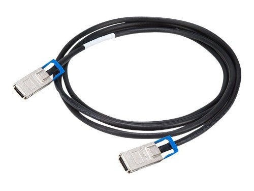Axiom STACK-T4-50CM-AX InfiniBand/fibre optic cable 19.7" (0.5 m) CX4 Black, Silver