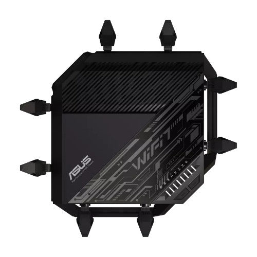 ASUS BE19000 wireless router 10 Gigabit Ethernet Tri-band (2.4 GHz / 5 GHz / 6 GHz) Black