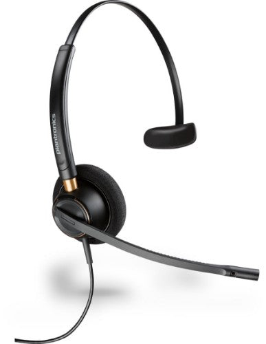 Poly EncorePro 510 with Quick Disconnect Monoaural Headset TAA