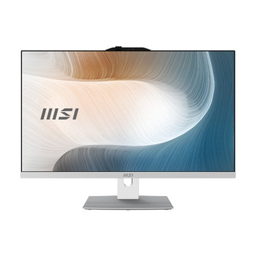 MSI Modern AM272P 1M-823US Intel Core 5 120U 27" 1920 x 1080 pixels All-in-One PC 16 GB DDR5-SDRAM 1 TB SSD Windows 11 Home Wi-Fi 6E (802.11ax) White