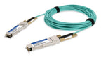 AddOn Networks QSFP-100GB-AOC1-5M-EX-AO InfiniBand/fibre optic cable 59.1" (1.5 m) QSFP28 AOC Turquoise