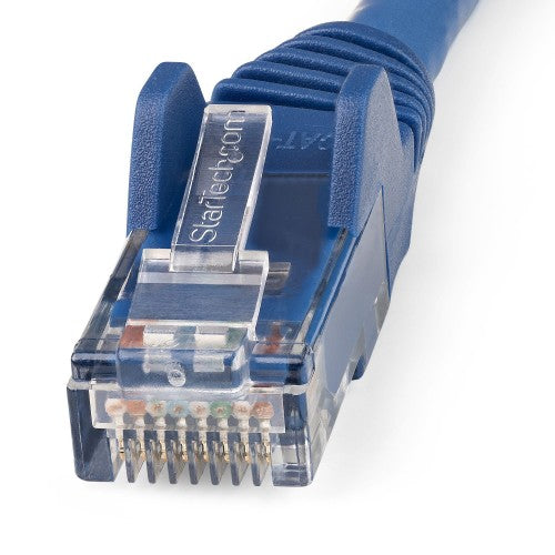 StarTech.com N6LPATCH10BL networking cable Blue 118.1" (3 m) Cat6 U/UTP (UTP) Round