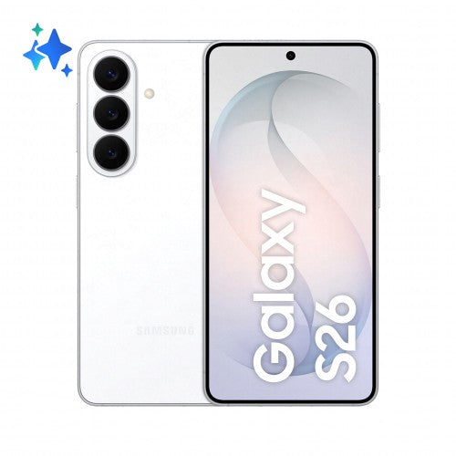 Samsung Galaxy S26 6.3" Dual SIM Android 16.0 5G USB Type-C 12 GB 512 GB 4300 mAh White