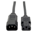 Tripp Lite P004-004 power cable Black 48" (1.22 m) C14 coupler C13 coupler