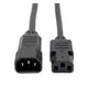 Tripp Lite P004-004 power cable Black 48" (1.22 m) C14 coupler C13 coupler