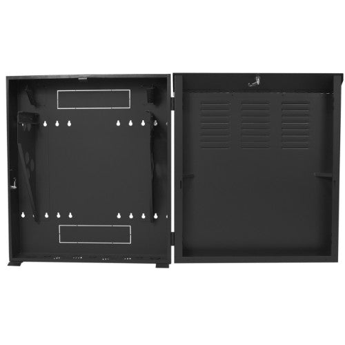 Weltron 90-4090WMENV-5U rack cabinet Wall mounted rack Black