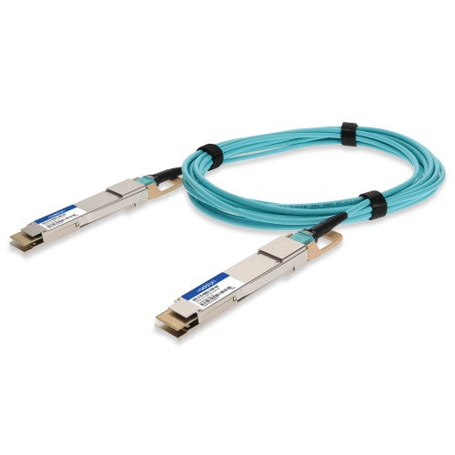 AddOn Networks AOC-D-D-400G-15M-AO InfiniBand/fibre optic cable 590.6" (15 m) QSFP-DD