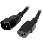StarTech.com PXT10010 power cable Black 118.1" (3 m) C13 coupler C14 coupler