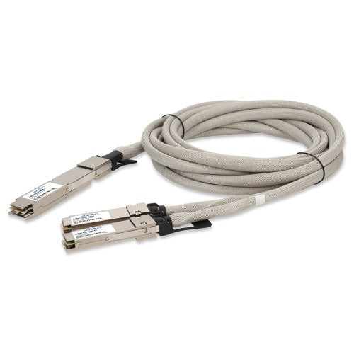 AddOn Networks C-O800-2Q400-3M-AO InfiniBand/fibre optic cable 118.1" (3 m) OSFP 2x QSFP112 DAC Silver