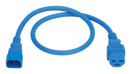Eaton P037-2P5-ABL power cable Blue 29.9" (0.76 m) C14 coupler C21 coupler