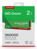 Western Digital Green WD SN3000 NVMe 2 TB M.2 PCI Express 4.0