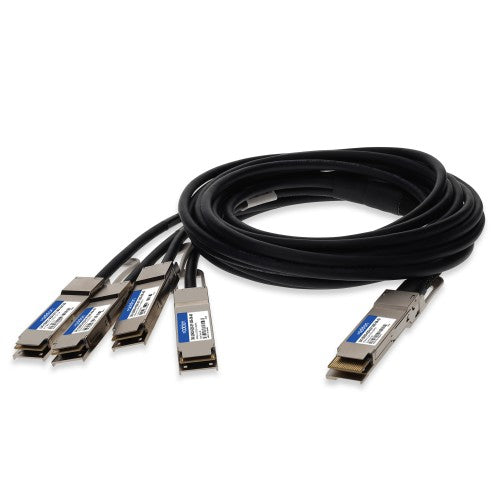 AddOn Networks DAC-Q56DD-4Q56-SFF-100G-3M-AO InfiniBand/fibre optic cable 118.1" (3 m) QSFP-DD 4x QSFP56 Black