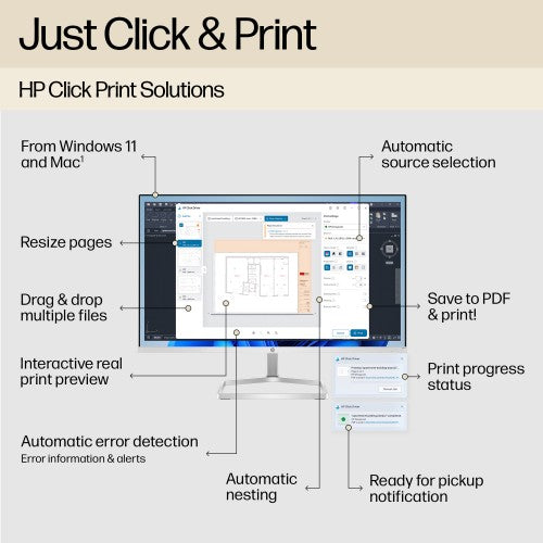 HP Designjet T250 24-in Printer
