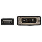 Tripp Lite P581-010 video cable adapter 120.1" (3.05 m) DisplayPort DVI-D Black, White