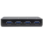 StarTech.com ST53004U1C interface hub USB 3.2 Gen 1 (3.1 Gen 1) Type-B 5000 Mbit/s Black