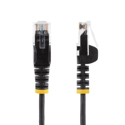 StarTech.com N6PAT2BKS10PK networking cable Black 24" (0.609 m) Cat6 U/UTP (UTP)