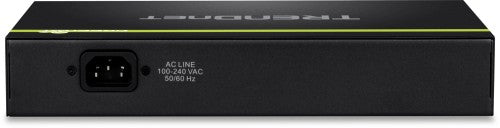 Trendnet TPE-TG81g Unmanaged Gigabit Ethernet (10/100/1000) Power over Ethernet (PoE) Black