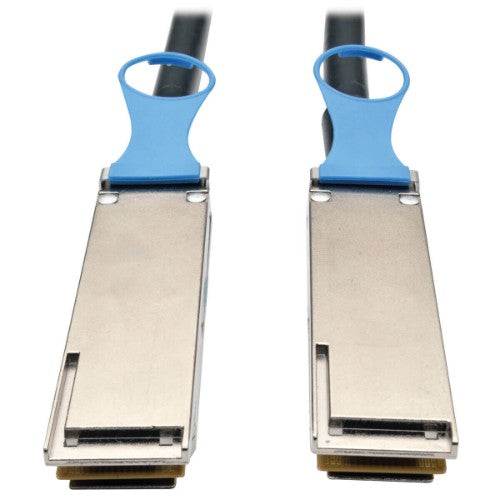 Tripp Lite N282-02M-28-BK InfiniBand/fibre optic cable 78.7" (2 m) QSFP+ Black