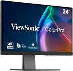 Viewsonic VP Series VP2488-4K computer monitor 24" 3840 x 2160 pixels 4K Ultra HD LED Black