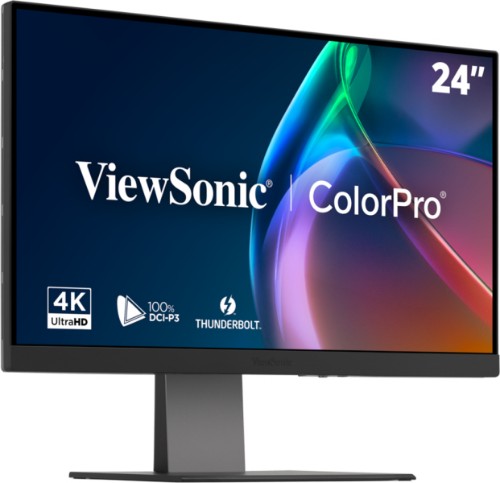 Viewsonic VP Series VP2488-4K computer monitor 24" 3840 x 2160 pixels 4K Ultra HD LED Black