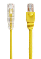 Black Box CAT6A 0.6m networking cable Yellow 23.6" (0.6 m) U/UTP (UTP)