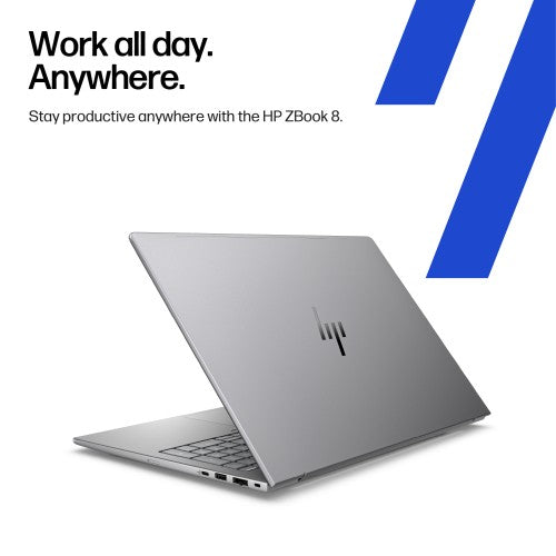HP ZBook 8 G1i Wolf Pro Security Edition Intel Core Ultra 7 255H Mobile workstation 16" WUXGA 16 GB DDR5-SDRAM 512 GB SSD NVIDIA RTX 500 Ada Wi-Fi 7 (802.11be) Windows 11 Pro AI PC Silver