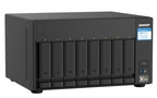 QNAP TS-832PX NAS Tower Ethernet LAN Aluminum, Black AL324