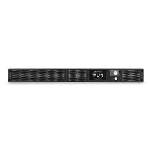CyberPower PR1000LCDRT1U uninterruptible power supply (UPS) Line-Interactive 1 kVA 800 W 7 AC outlet(s)