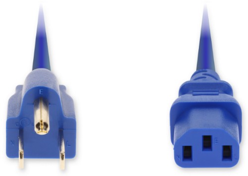 AddOn Networks ADD-N5152C13C18G6FBE power cable Blue 70.9" (1.8 m) NEMA 5-15P C13 coupler