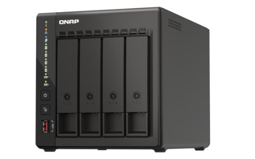 QNAP QVP-41C-US NAS/storage server Tower Intel® Celeron® J6412 8 GB DDR4 0 TB Black