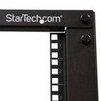 StarTech.com 4POSTRACK8U rack cabinet 8U Freestanding rack Black