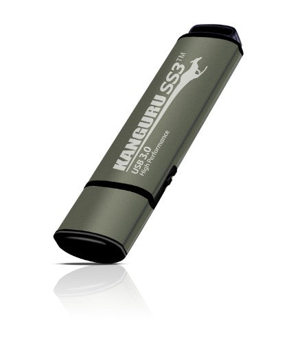 iStorage Kanguru 64GB SS3 USB3.0 USB flash drive USB Type-A 3.2 Gen 1 (3.1 Gen 1) Aluminum