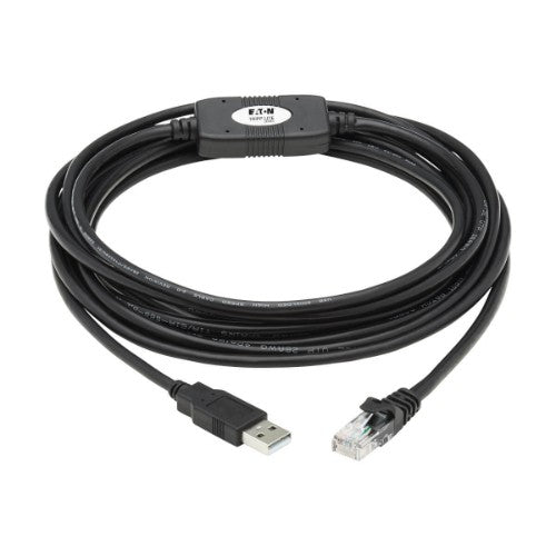 Tripp Lite U009-015-RJ45-X cable gender changer RJ-45 USB 2.0 Type-A Black