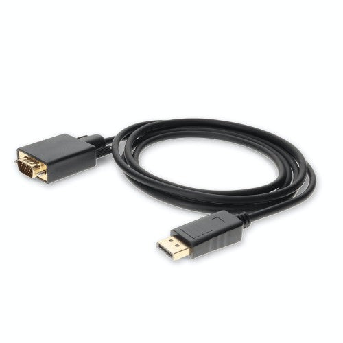 AddOn Networks DISPLAYPORT2VGA2M video cable adapter 78.7" (2 m) DisplayPort VGA (D-Sub) Black