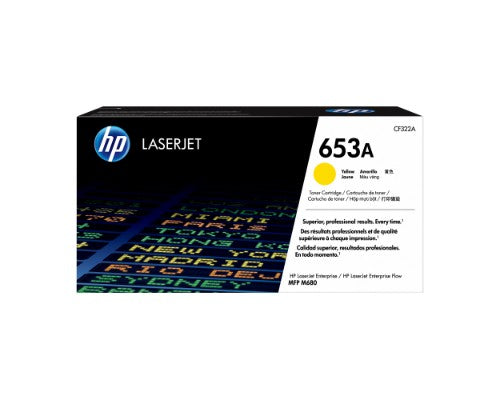CF322A (653A) Toner yellow, 16.5K pages