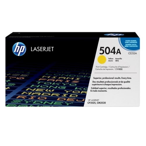 CE252A (504A) Toner yellow, 7K pages