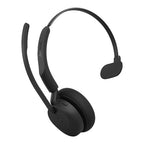 Jabra Evolve3 45 Headset Wireless Head-band Office/Call center USB Type-A Bluetooth Black