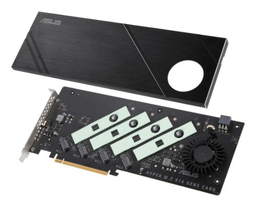 ASUS Hyper M.2 x16 Gen5 Card interface cards/adapter Internal