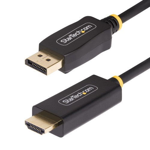 StarTech.com 4M-DP-HDMI-4K60-HDR video cable adapter 157.5" (4 m) DisplayPort HDMI Type A (Standard) Black