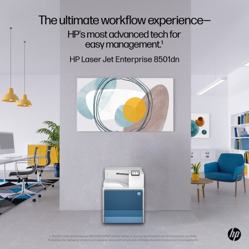 HP LaserJet Enterprise 8501dn Black and white Printer