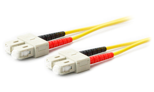 AddOn Networks 2m SC-SC InfiniBand/fibre optic cable 78.7" (2 m) Yellow