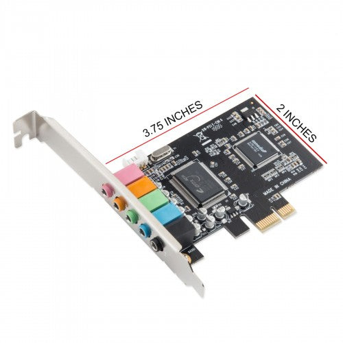 SYBA SI-PEX63096 audio card Internal 5.1 channels PCI-E x1