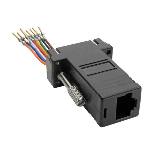 Tripp Lite P440-89FM cable gender changer DB9 RJ45 Black