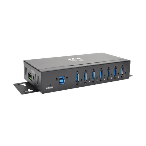 Tripp Lite U360-007-IND interface hub USB 3.2 Gen 1 (3.1 Gen 1) Type-B 5000 Mbit/s Black